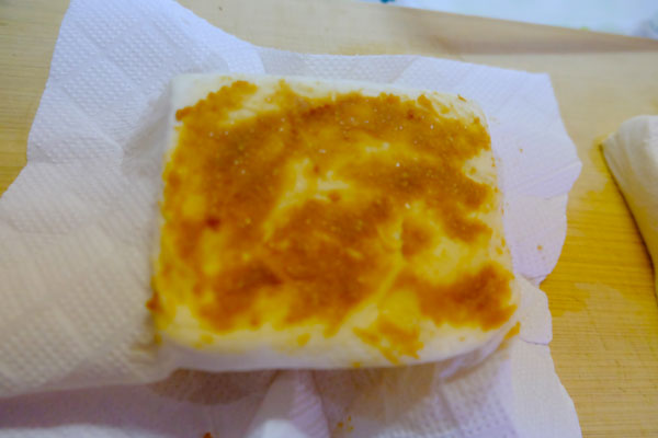 豆腐チーズ（味噌&塩麴）レシピ４